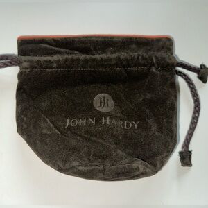 John Hardy Large Velvet Drawstring Jewelry Bag